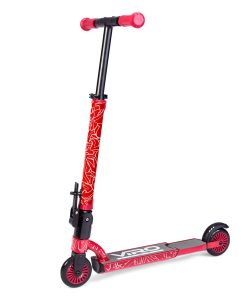 Viro Rides Compact Scooter Black and Red