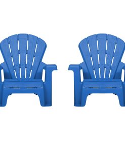 Garden Chair - Blue 2 Pack